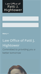 Mobile Screenshot of hightowertexaslaw.com